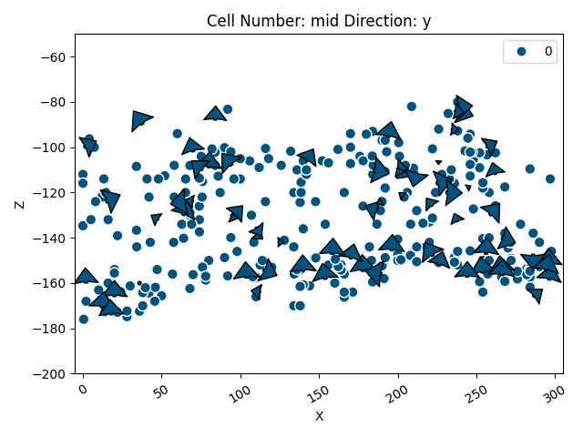 Cell Number: mid Direction: y